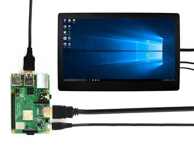 Waveshare 1080P RPI Monitor 11.6inch HDMI LCD IPS Touch Screen for Windows 10 - Image 1 of 4