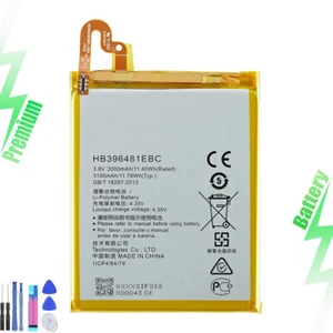 For Huawei Y6 2 Y6II CAM-L32 L21 L03 L23 Replacement Battery HB396481EBC Tools - Picture 1 of 6