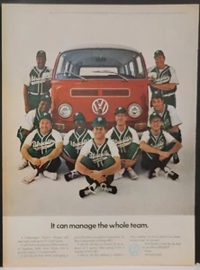 1978 Volkswagen VW Bus Station Wagon Printanzeige - Bild 1 von 1