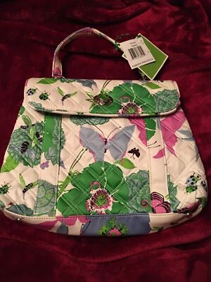 New Vera Bradley SPRING BUTTERLY Nicole Sateen Limited Edition Bag Purse - Image 1 of 4
