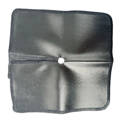 CFH GMBH CFH Flammenschutzmatte FM 138 / 250 x 250 mm / Flammschutz bis 700°C Hitzeschutz