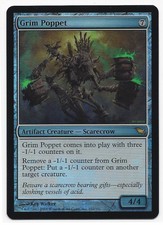 1 x Foil MTG Grim Poppet Magic The Gathering Shadowmoor Set Foil