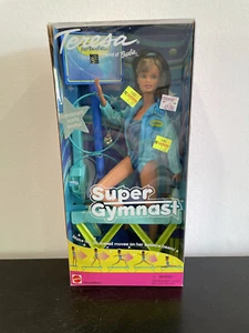 NRFB 2001 Barbie Super Gymnast Teresa Doll Mattel 55292 - Picture 1 of 5