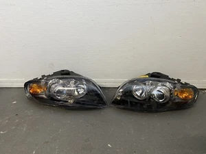 Faros proyectores DEPO para Audi B7 A4/S4 06-08 con carcasas negras (mercado de accesorios) - Imagen 1 de 4