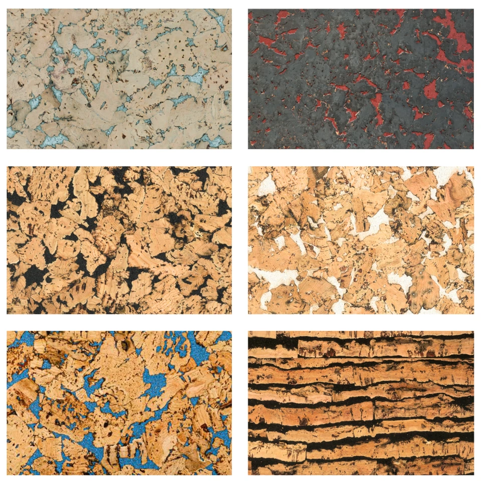 Cork Decorative Wall Panels 1,98m2 (21,31sqf) 600x300x3 Choose Quantity & Design - Image 1 of 4