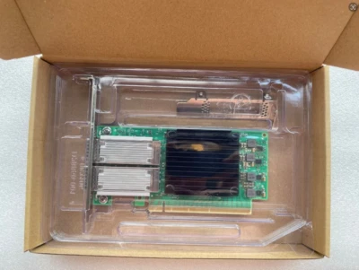 Dell Mellanox MCX516A-CDAT 9FTMY 100GbE Dual Port QSFP28 Network Adapter - Image 1 of 4