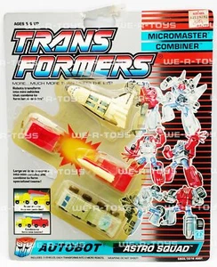 Transformers Micromaster Combiner Astro Squad Action Figures Hasbro 1989 - Picture 1 of 6