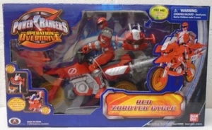 Power Rangers Operation Overdrive Red Zordtek Cycle Red Ranger Bandai MISB - Picture 1 of 2