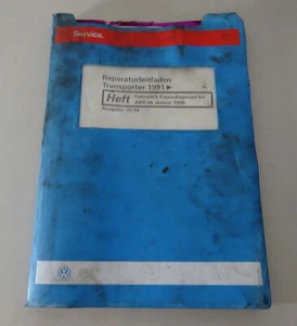 Manual de Taller VW Bus Caravelle T4 Suspensión Eigendiagnose para ABS 09/1999 - Imagen 1 de 2
