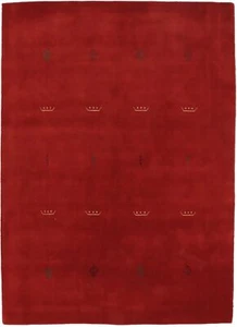6X8 ft Hand-Knotted Indo-Gabbeh Oriental Rug Tribal Style Carpet Home Decor - Picture 1 of 16