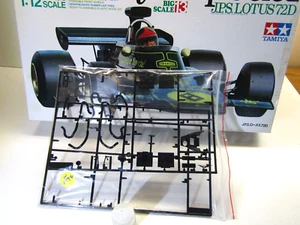 Tamiya 1:12 Scale JPS Lotus 72D Sprue "D"&"F" Black👀Parts Only👀Incomplete - Picture 1 of 4