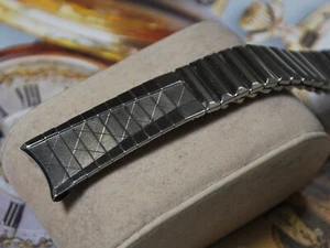 Vintage 17mm SCOTT Stainless Steel Men's Watch Band --SCO072424 - Imagen 1 de 9