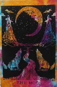 Indian Crying Moon Home Decor Cotton Bohemian Wall Hanging Tapestry Poster Art