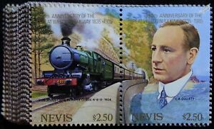 WHOLESALE Job Lot 100 x CHARLES COLLETT & GWR 1924 PENDENNIS CASTLE Train Stamps