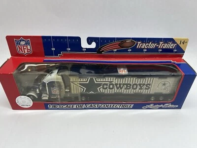 Dallas Cowboys Cowell DIECAST 1:80 Transport Series Tractor Trailer NFL Upper - Image 1 of 4
