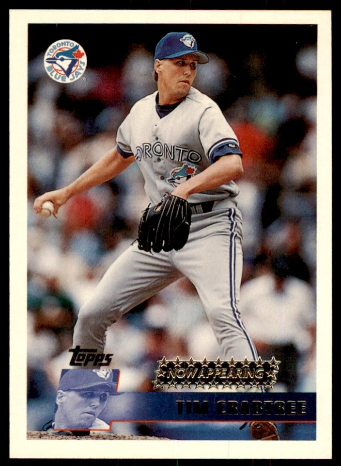 1996 Topps Tim Crabtree Baseball Cards #351 - Image 1 of 2