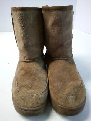 Botas holgadas de gamuza marrón Route 66 para mujer forradas de lana media pantorrilla 8 Foto 1 de 4