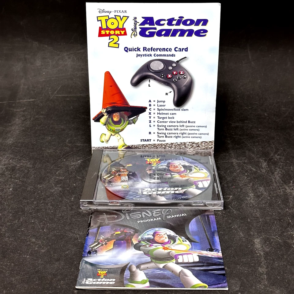 Disney Pixar Toy Story 2 Action Game Buzz Lightyear PC Windows 95/98 - VG - Image 1 of 1