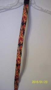 Junge Gr. Small 22 24 Kunstleder Gürtel schwarz mit Flammenadler 7 Löcher Fo - Bild 1 von 5