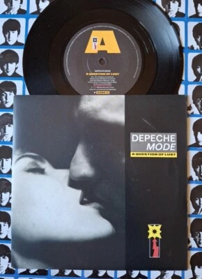 Depeche Mode A Question Of Lust 1986 UK PS 45 7" Vinyl - Image 1 of 4