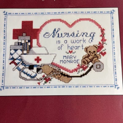 Nursing Cross Stitch Chart From Imaginating - Image 1 of 4