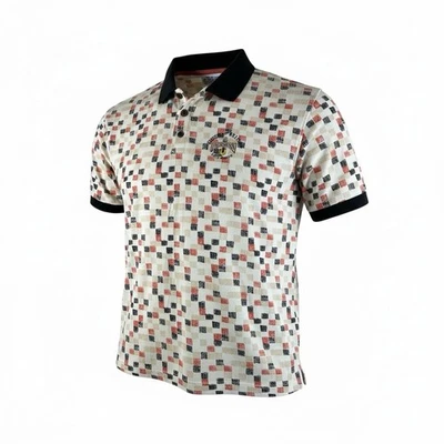 Polo de golf Willie Nelson Pedernales Cut-N-Putt para hombre XL DE COLECCIÓN AÑOS 90 multicolor Foto 1 de 4