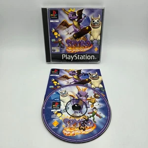 Spyro: Year of the Dragon PS1 Playstation Black Label - Komplett - Getestet Funktioniert - Bild 1 von 12