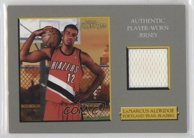 2006-07 Topps Turkey Red Relics LaMarcus Aldridge #TRR-LA Rookie RC Foto 1 de 2