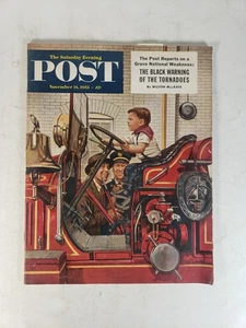 The Saturday Evening Post November 14, 1953; Tornadoes, the Arctic, Notre Dame - Foto 1 di 11