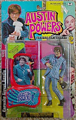 Figura de acción Austin Powers 6 pulgadas “Carnaby Street Austin” (1999) - Totalmente nueva Foto 1 de 2