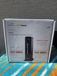 Xfinity Modem Router ARRIS SURFboard TG862R DOCSIS 3.0 Retail Version - Picture 1 of 3