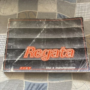 Ricambi Libretto Uso E Manutenzione Fiat Regata Usato 1986 - Foto 1 di 2