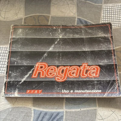 Ricambi Libretto Uso E Manutenzione Fiat Regata Usato 1986 - Immagine 1 di 2