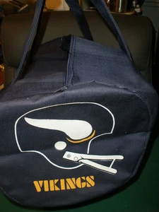 Minnesota Vikings blau Sporttasche Spieltasche ca. 9"x9"x16" (T115) - Bild 1 von 6