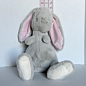 Giggle Scape Target Stuffed Animal Bunny Rabbit Plush Pink Gray 14" Super Soft - Picture 1 of 9