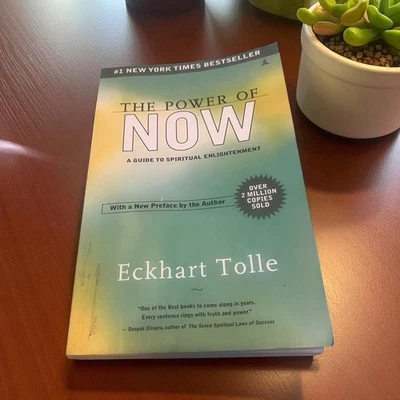 The Power of Now: A Guide to Spiritual Enlightenment by Eckhart Tolle Paperback - Image 1 of 4