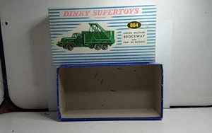 DINKY TOYS ANCIEN #884 BOITE VIDE SANS CALE CAMION MILITAIRE BROCKWAY gé - Picture 1 of 6