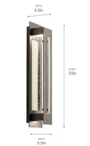 Kichler Lighting 49946OZLED River Path - 30W 2 LED Large Outdoor Wall Lantern - - Picture 1 of 8