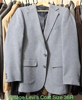 Винтажный Levi's Blazer Sport пальто куртка размер 36R - Изображение 1 из 4