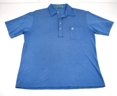 Camisa Pingüino De Colección Grand Slam Munsingwear Talla XL 90s Clásica Azul Blanco Pingüino Foto 1 de 4