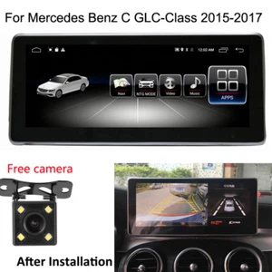 Android 13 Car GPS Navigation For Mercedes Benz C GLC class C253 X253 2015-2017 - Picture 1 of 12