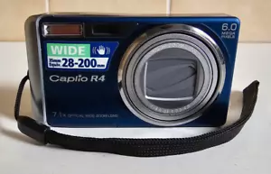 Ricoh Caplio R4 Digitalkamera / Mystic Blue / 6 Megapixel / 7,1x optischer Zoom - Bild 1 von 12