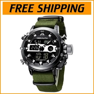 Digital Military Style Watch for Men - Heavy Duty with SS316L Case & Nylon Strap - Picture 1 of 11
