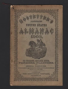 HOSTETTER'S ILLUSTRATED ALMANAC - 1903 - Picture 1 of 1
