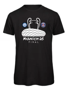 Tshirt INTER Champions League 2025 FINAL MONACO maglia idea regalo calcio stadio - Foto 1 di 2