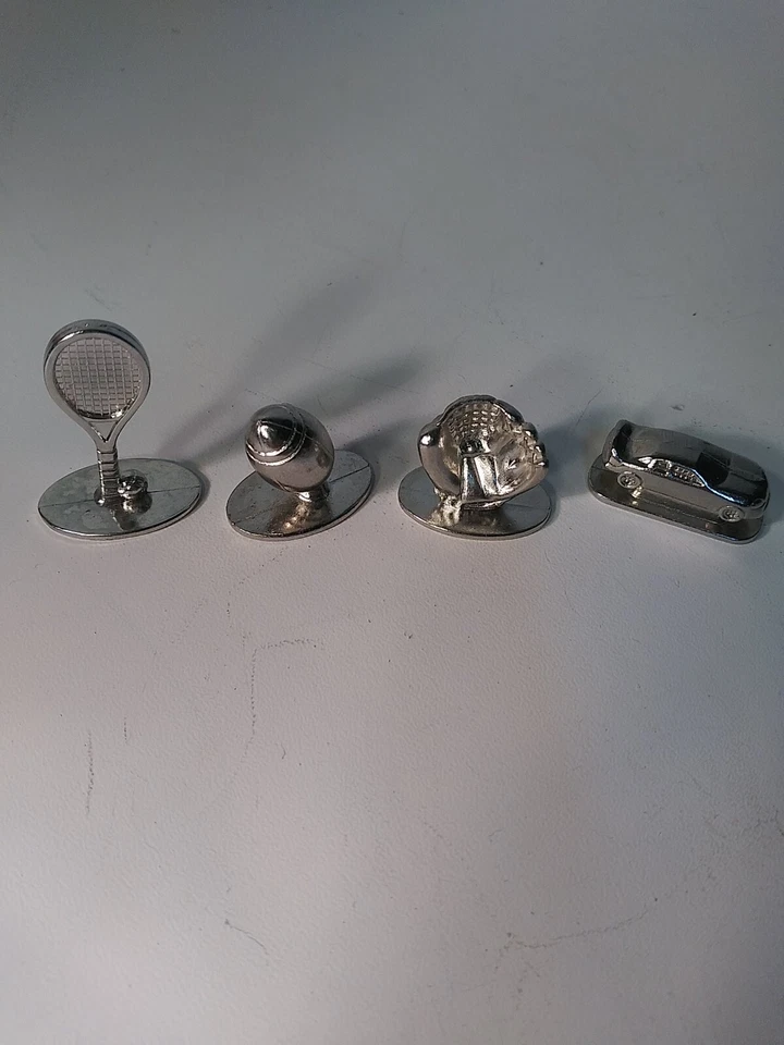 ESPN Sports Scene It Board Game 4 Replacement Tokens Game Pieces..Ships Fast - Image 1 of 1