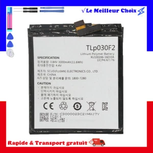 Batterie 3000mAh type TLp030F1 pour Blackberry BBA100-1 BBA100-2 DTEK60 - Zdjęcie 1 z 5