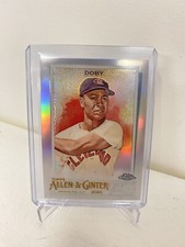 2020 Topps Allen & Ginter Chrome Refractor Larry Doby #4 HOF