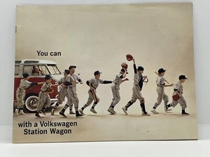 Original Vintage 1961 Volkswagen Bus Station Wagon Sales Brochure - Picture 1 of 10
