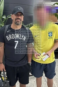 JUAN SEBASTIAN VERON HANDSIGNIERTES KAPITÄNARMBAND - EXAKTER BEWEIS + COA 2 - Bild 1 von 2